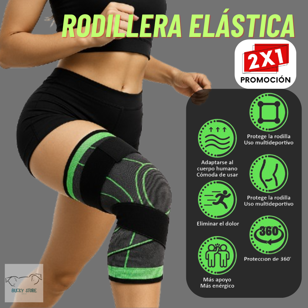 2x1 RODILLERA ELÁSTICA - Corre, entrena y vive sin límites