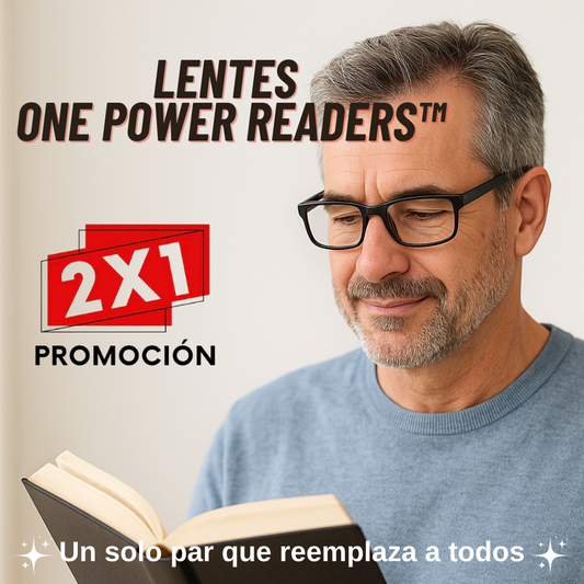 2x1 LENTES ONE POWER READERS - ENFOQUE INTELIGENTE - Olvídate de cambiar de lentes